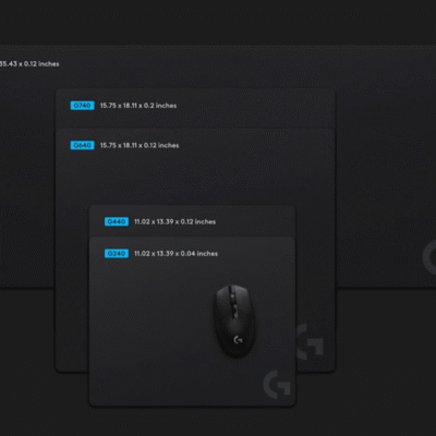 Logitech® G840 XL Cloth Gaming Mouse Pad - Image 4